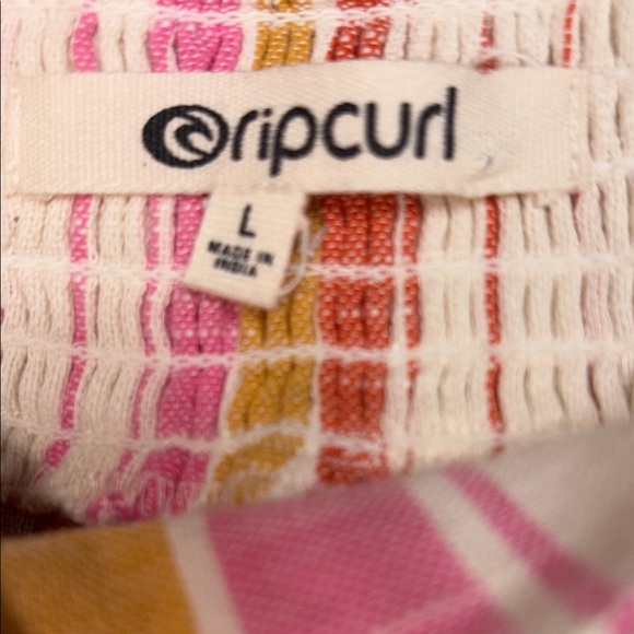 Rip Curl Heat Wave Striped Pants Women’s Size Large 100% Cotton NWT - Picture 6 of 7